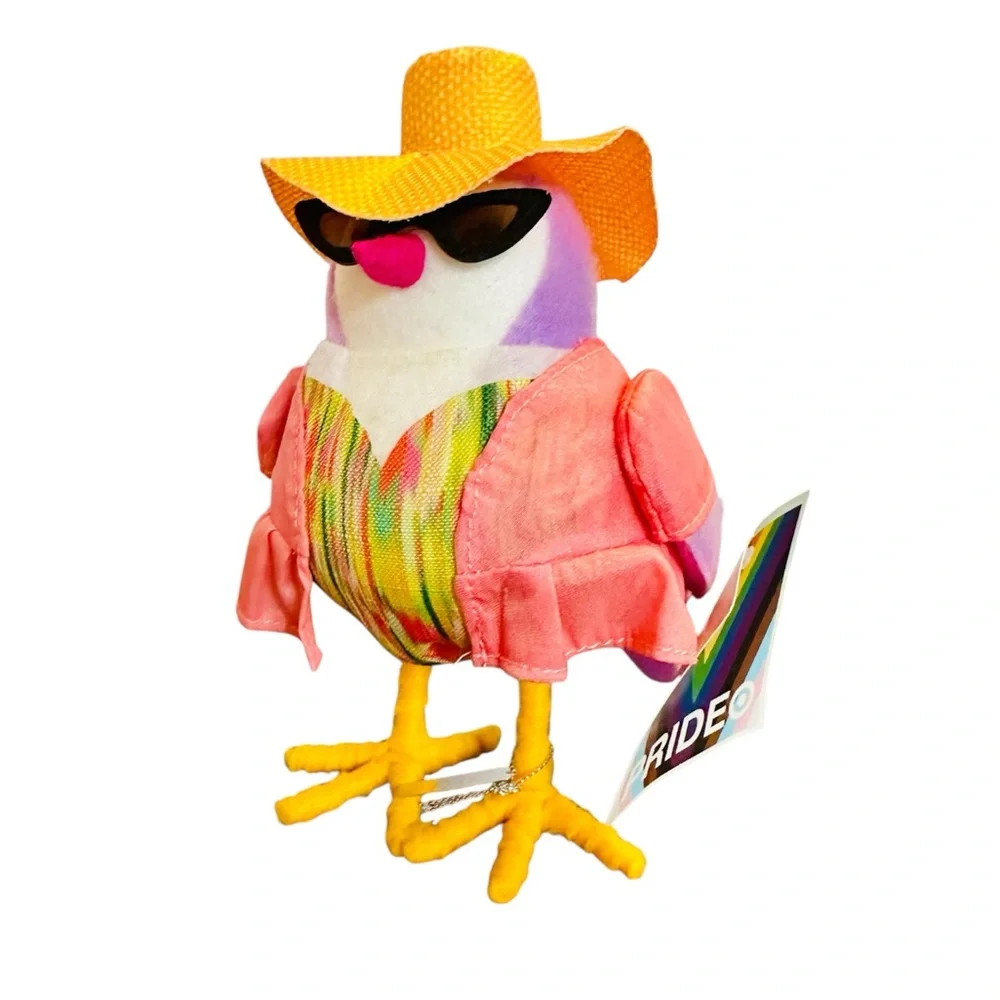 NWT Beach Target Featherly Friends Pride LGBTQ+ Summer Poolside Fabric Bird
